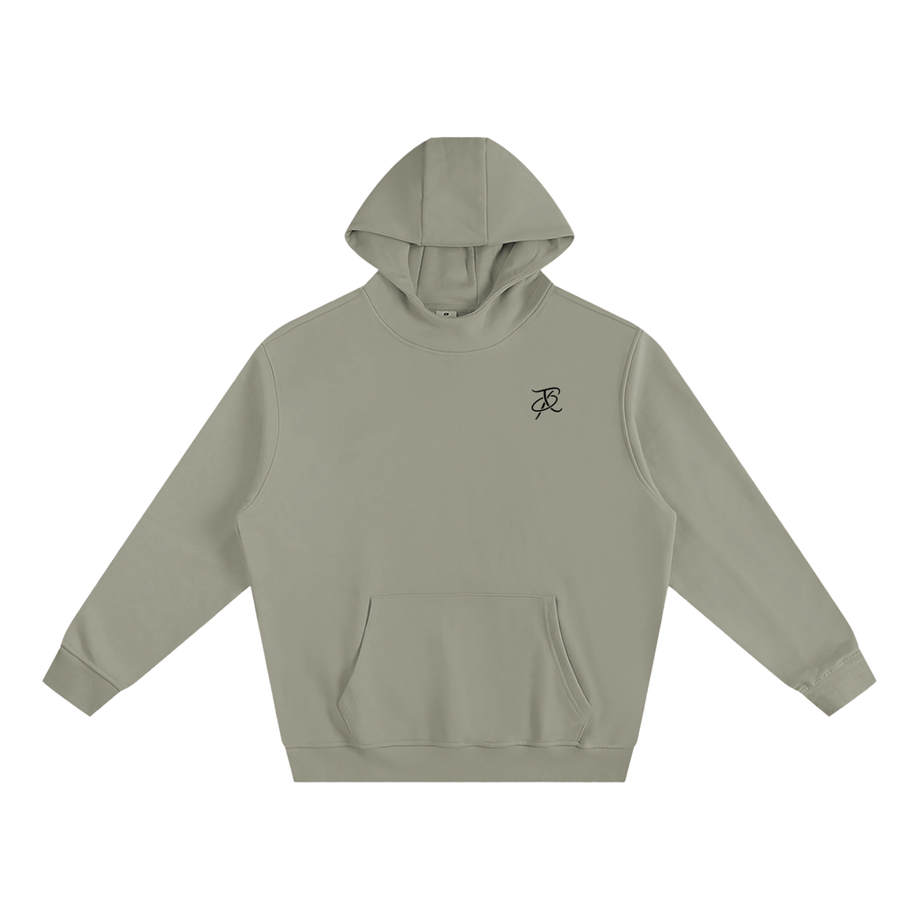 B-stil Fleeced High Neck Hoodie