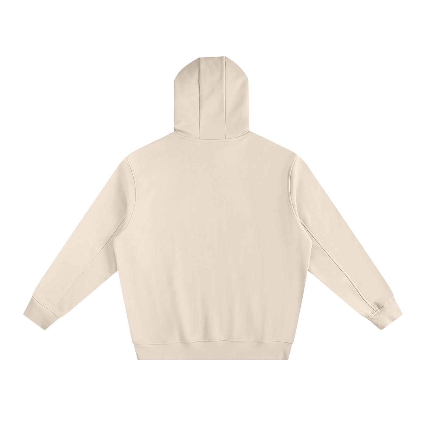 B-stil Fleeced High Neck Hoodie