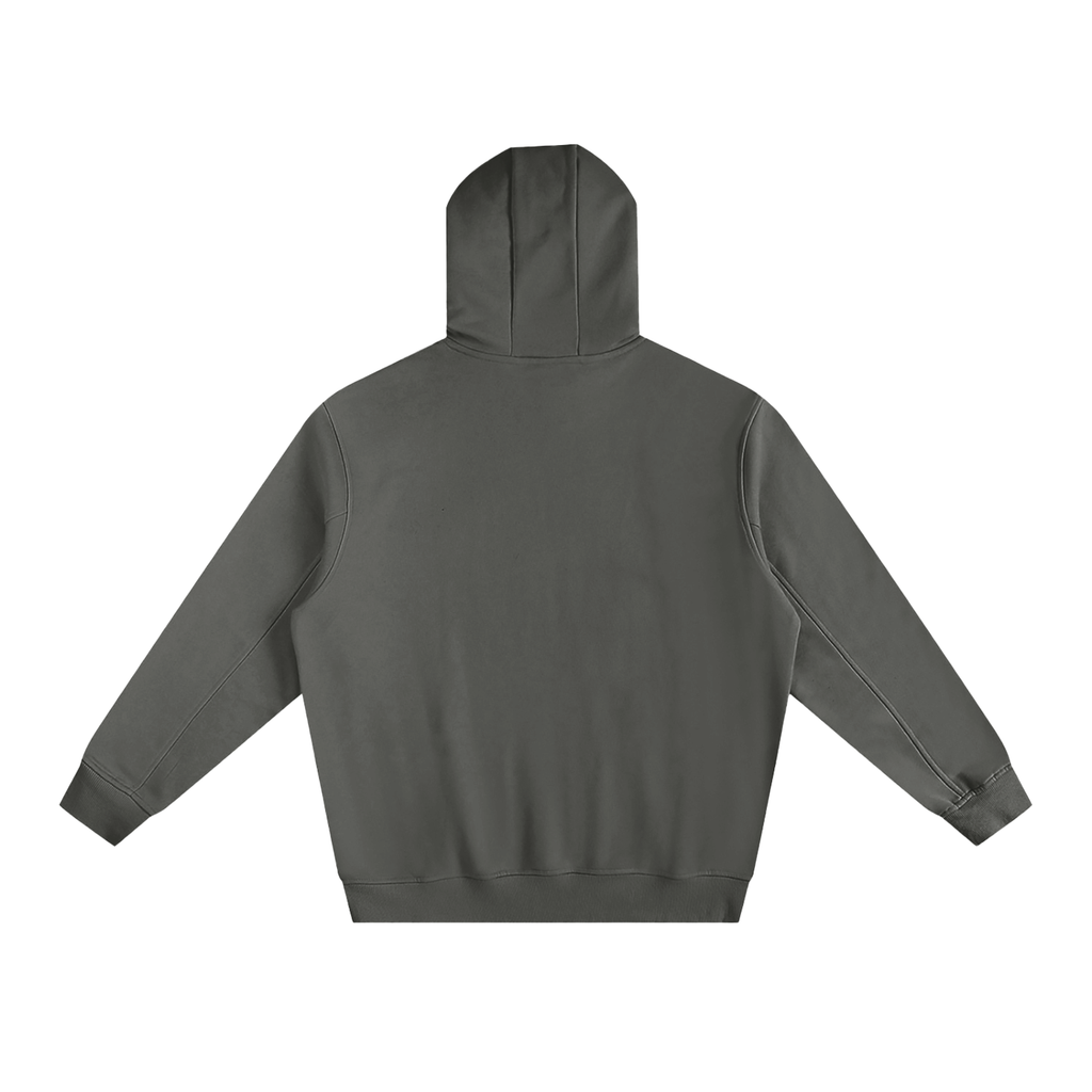 B-stil Fleeced High Neck Hoodie