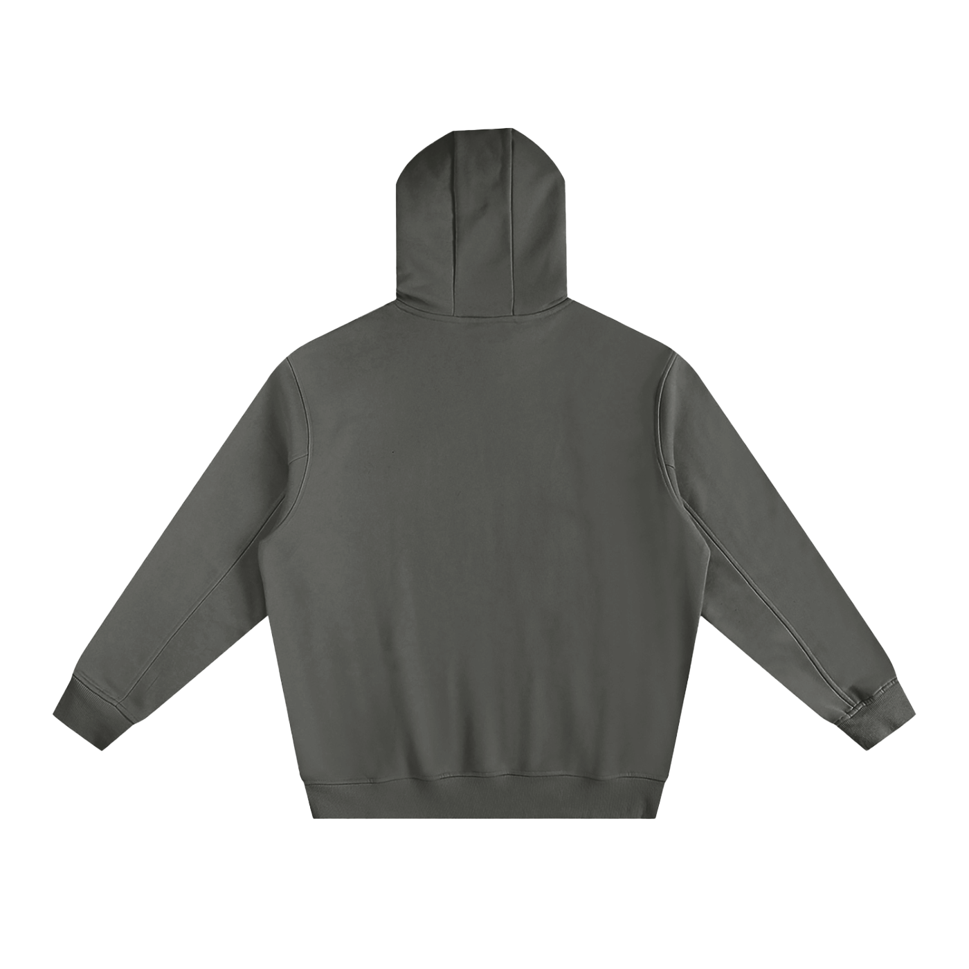 B-stil Fleeced High Neck Hoodie
