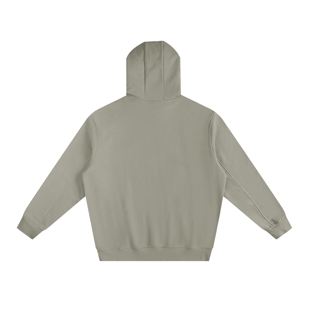 B-stil Fleeced High Neck Hoodie