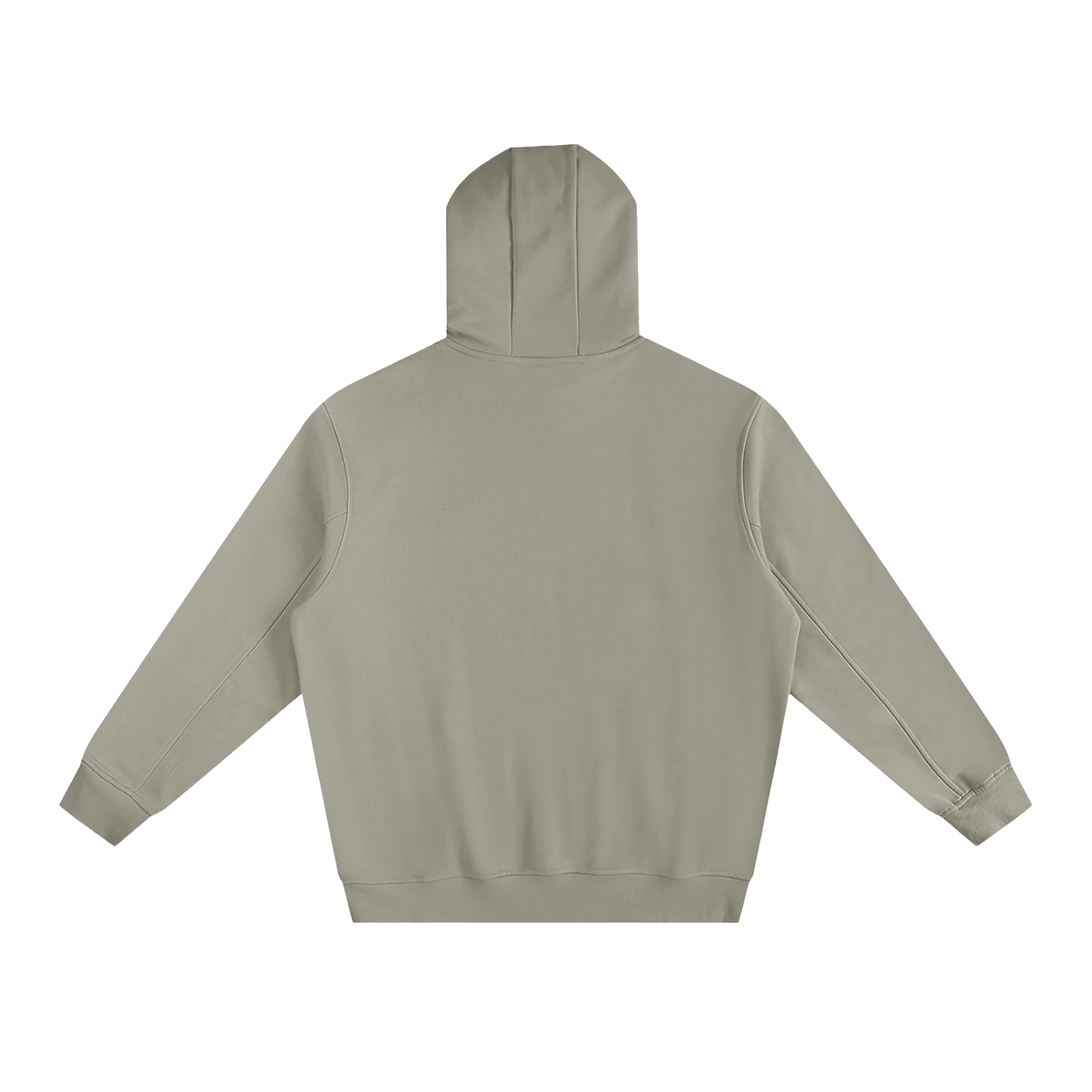 B-stil Fleeced High Neck Hoodie